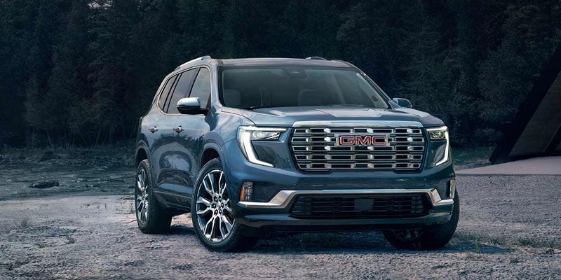 GMC Acadia emphasizing advanced safety design and visibility