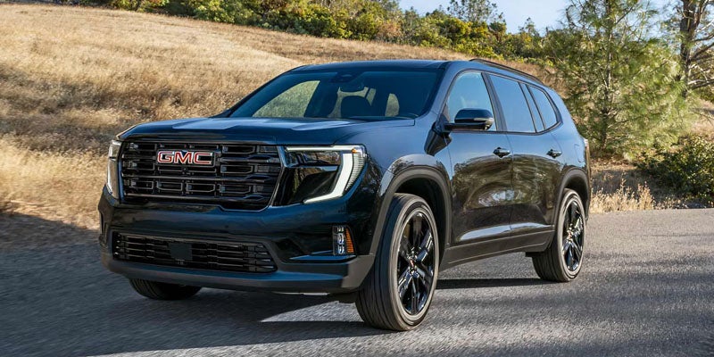 GMC Acadia delivering dynamic driving performance